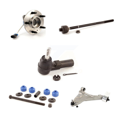 Kit de liaison de biellette de direction de bras inférieur de roulement avant droit (5 pièces) pour Buick Lucerne Cadillac