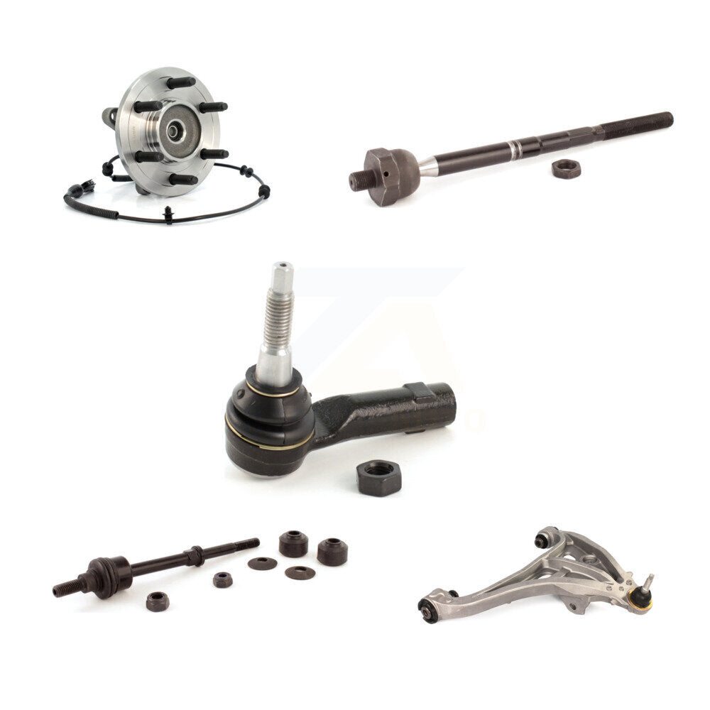 Kit de liaison de biellette de direction, roulement avant droit, bras de commande inférieur (5 pièces) pour Ford F-150 4WD