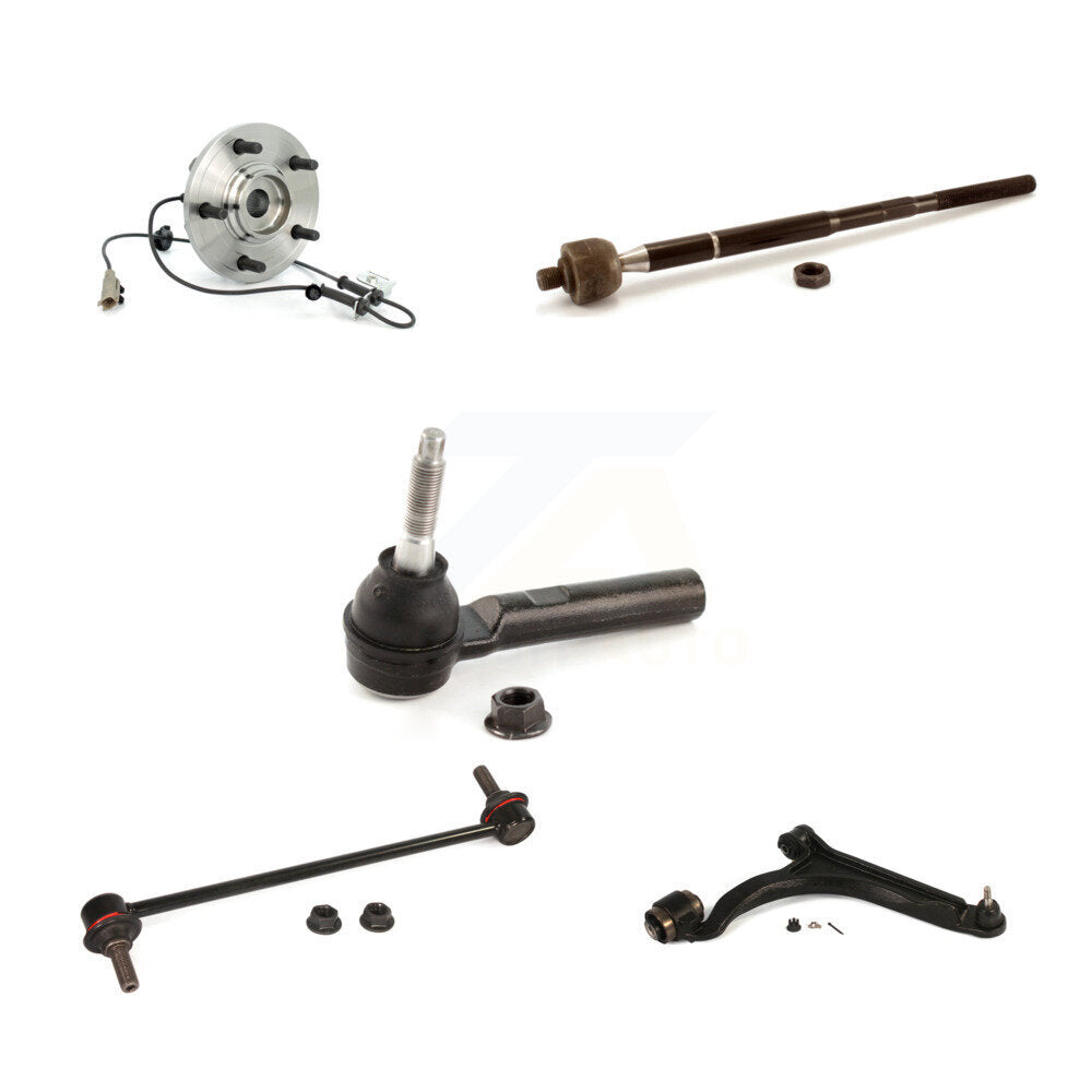 Kit de liaison de biellette de direction de bras inférieur de roulement avant droit (5 pièces) pour Chrysler Pacific 04-06