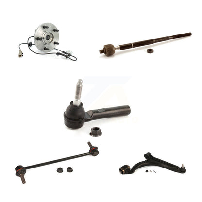 Kit de liaison de biellette de direction de bras inférieur de roulement avant droit (5 pièces) pour Chrysler Pacific 04-06