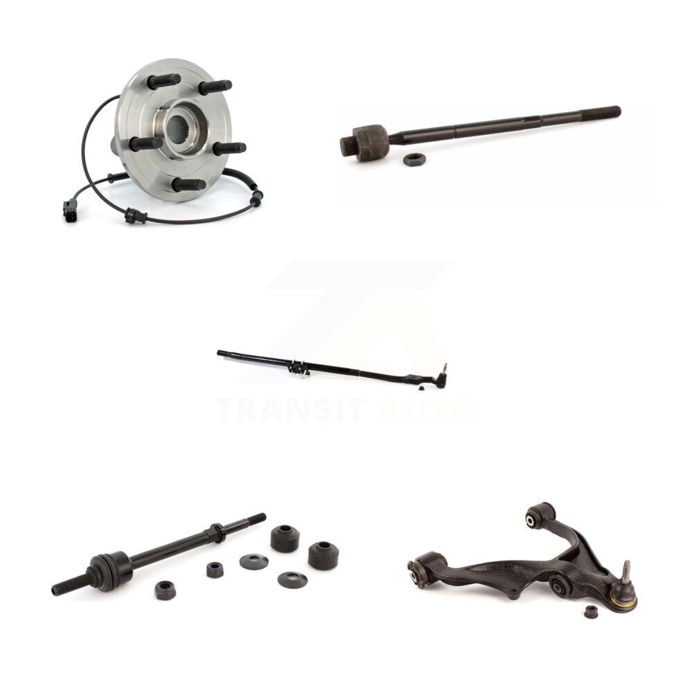 Kit de liaison de biellette de direction, roulement avant droit, bras de commande inférieur (5 pièces) pour 11 Ram 1500 4W