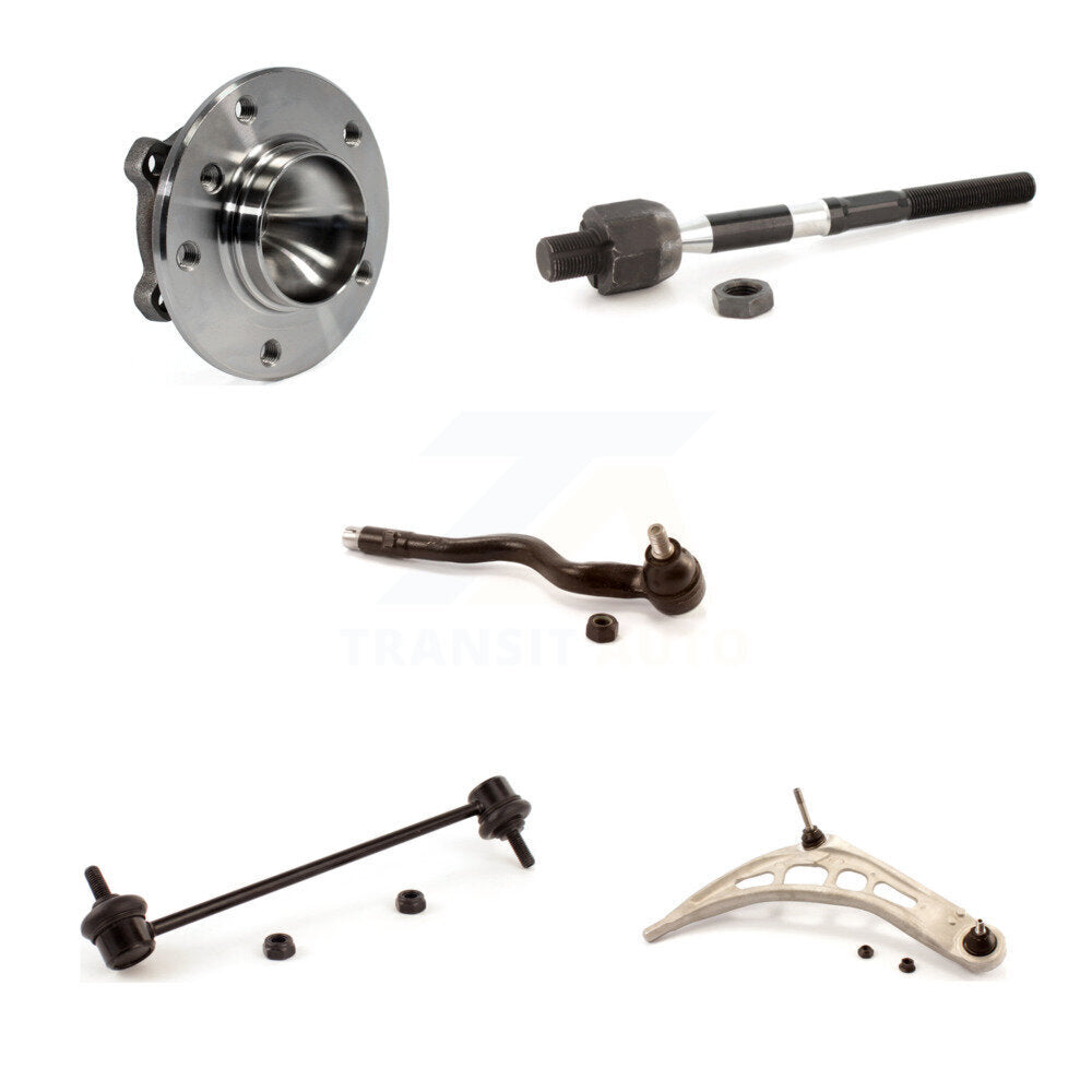 Kit de liaison de biellette de direction, roulement avant droit, bras de commande inférieur (5 pièces) pour BMW 325Ci 330C
