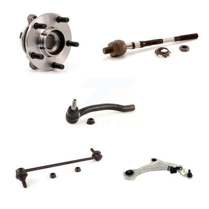 Kit de biellette et de liaison de bras de commande inférieur, roulement avant droit (5 pièces) pour Nissan Muran