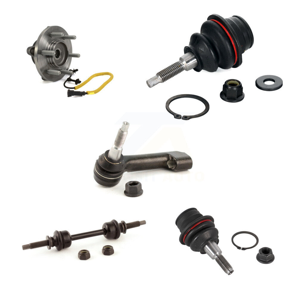 Kit de liaison de biellette de direction extérieure, roulement avant gauche, joint à rotule supérieur et inférieur, pour Ford F-150