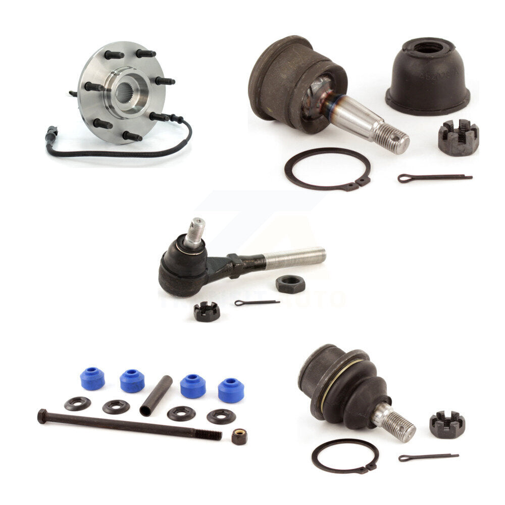Kit de liaison de biellette de direction extérieure, roulement avant gauche, joint à rotule supérieur et inférieur, pour Ford F-150