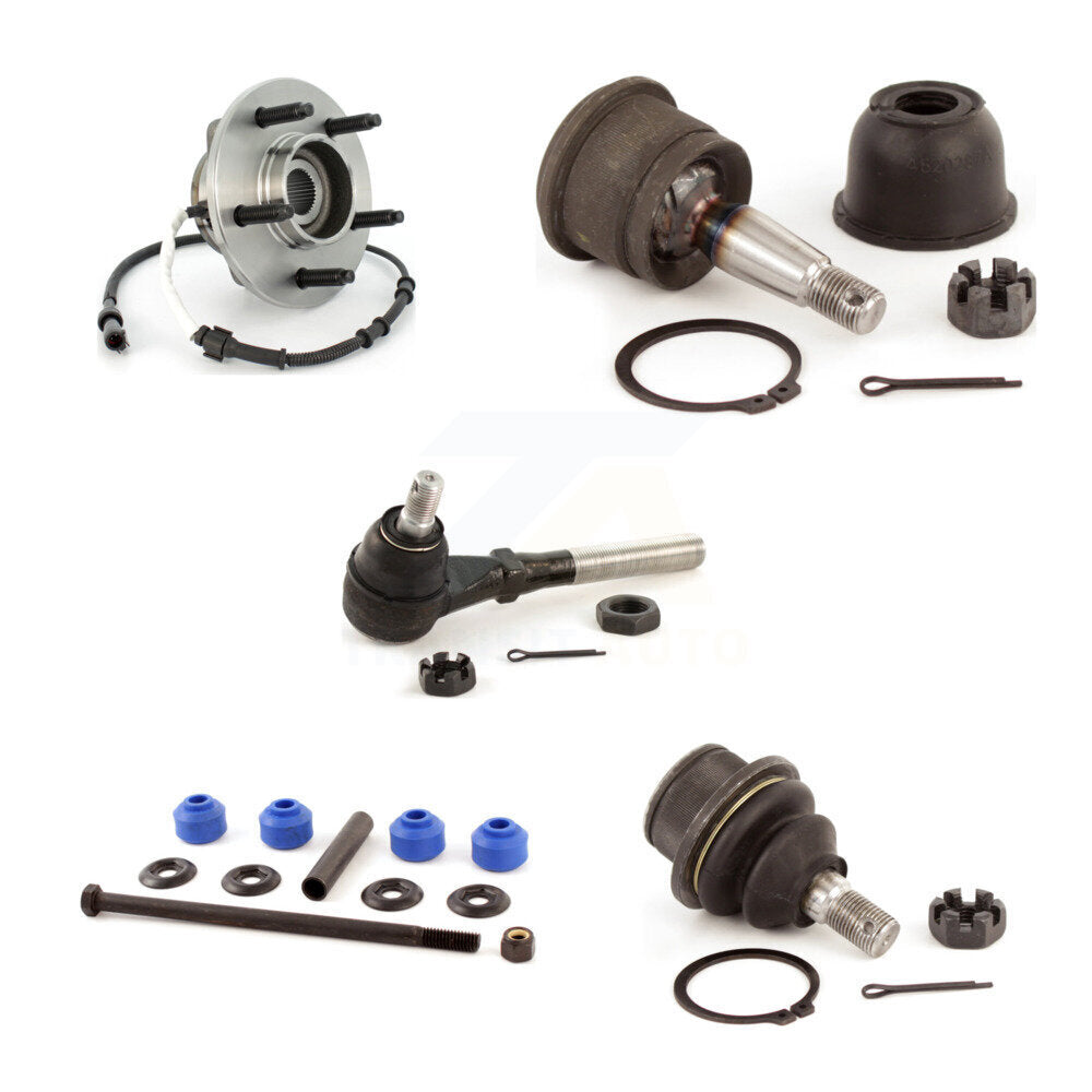 Kit de liaison de biellette de direction extérieure, roulement avant gauche, joint à rotule supérieur et inférieur, pour Ford F-150