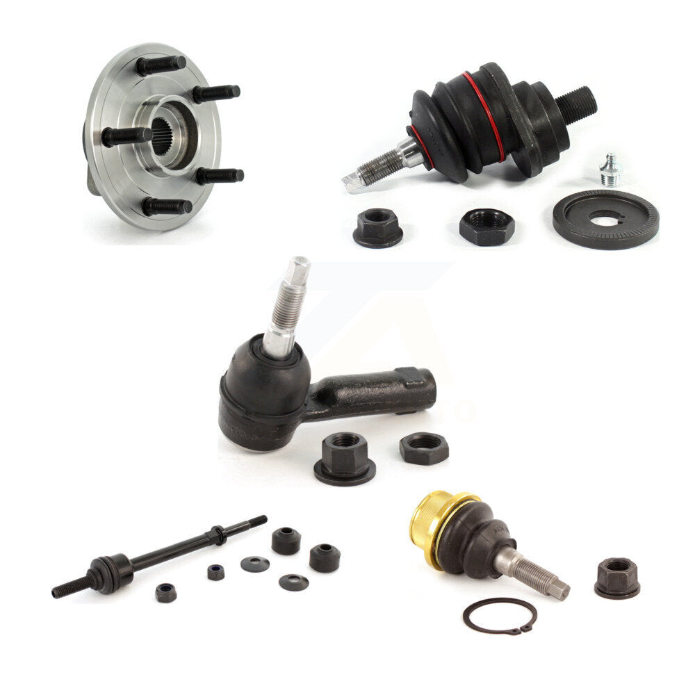 Kit de biellette de direction et de liaison extérieure, roulement avant, supérieur et inférieur, pour Dodge Ram 150