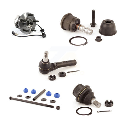 Kit de liaison de biellette de direction extérieure, roulement avant supérieur et inférieur, Joint à rotule extérieur (5 pièces) pour Ford Mazda