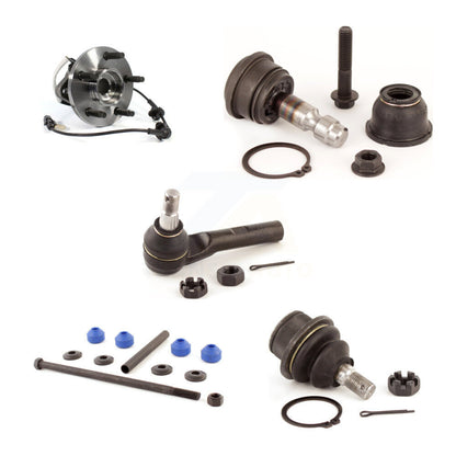 Kit de liaison de biellette de direction extérieure, roulement avant supérieur et inférieur, Joint à rotule extérieur (5 pièces) pour Ford Mazda