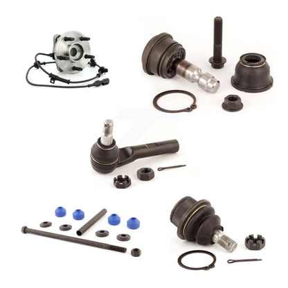 Kit de liaison de biellette de direction extérieure, roulement avant supérieur et inférieur, Joint à rotule extérieur (5 pièces) pour Ford Mazda