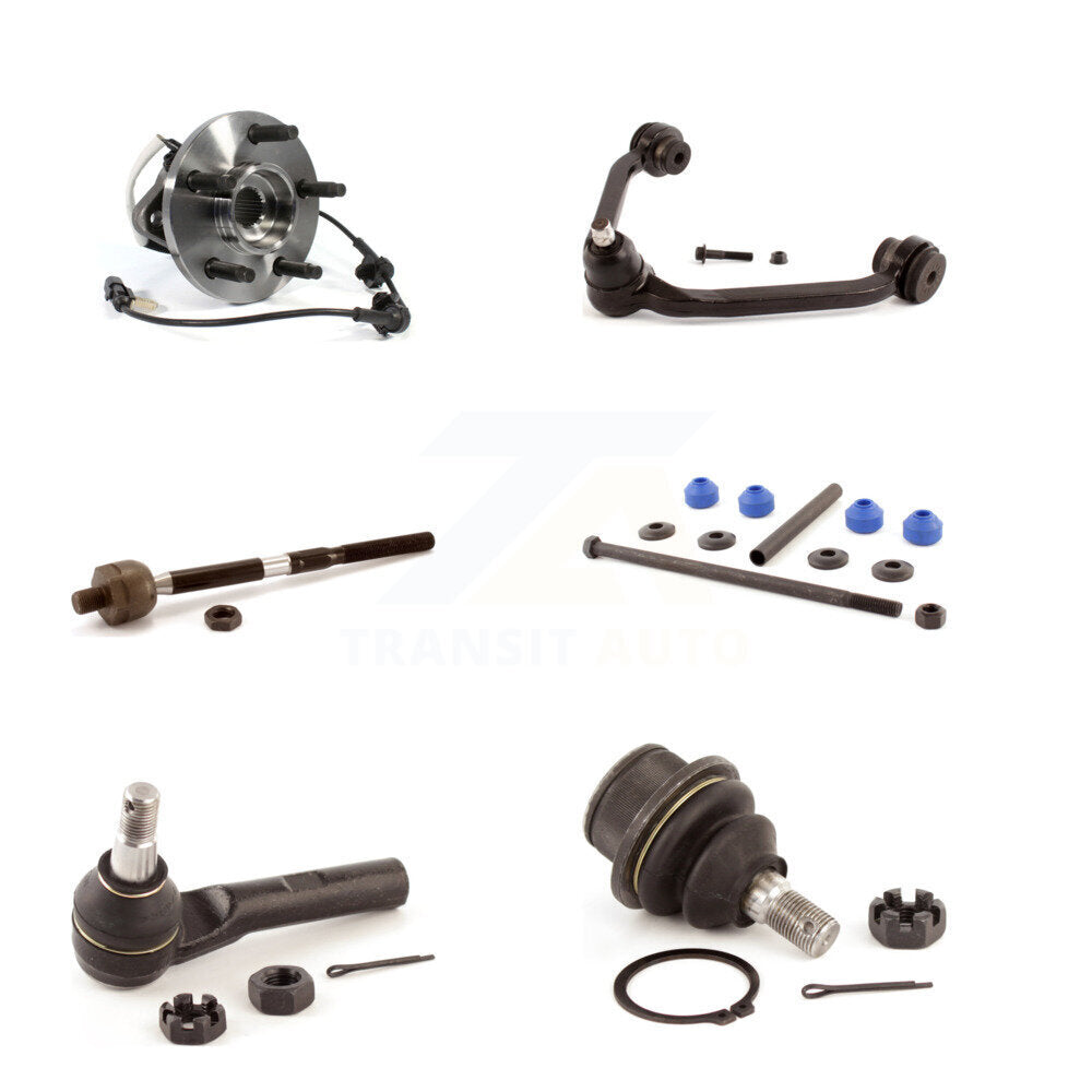 Kit de biellette de direction et de liaison, bras supérieur de roulement avant gauche, rotule inférieure pour Mazda B400