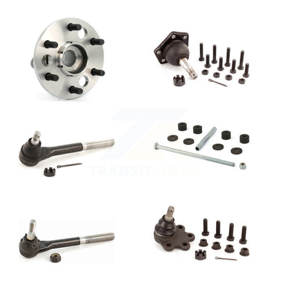 Kit de liaison de biellette de direction, roulement avant supérieur et inférieur (6 pièces) pour Chevrolet K1500