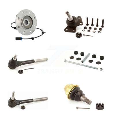 Kit de liaison de biellette de direction, roulement avant supérieur et inférieur (6 pièces) pour Chevrolet K3500