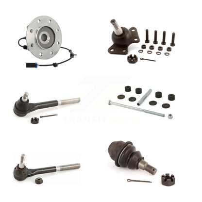 Kit de liaison de biellette de direction, roulement avant supérieur et inférieur (6 pièces) pour Chevrolet K3500