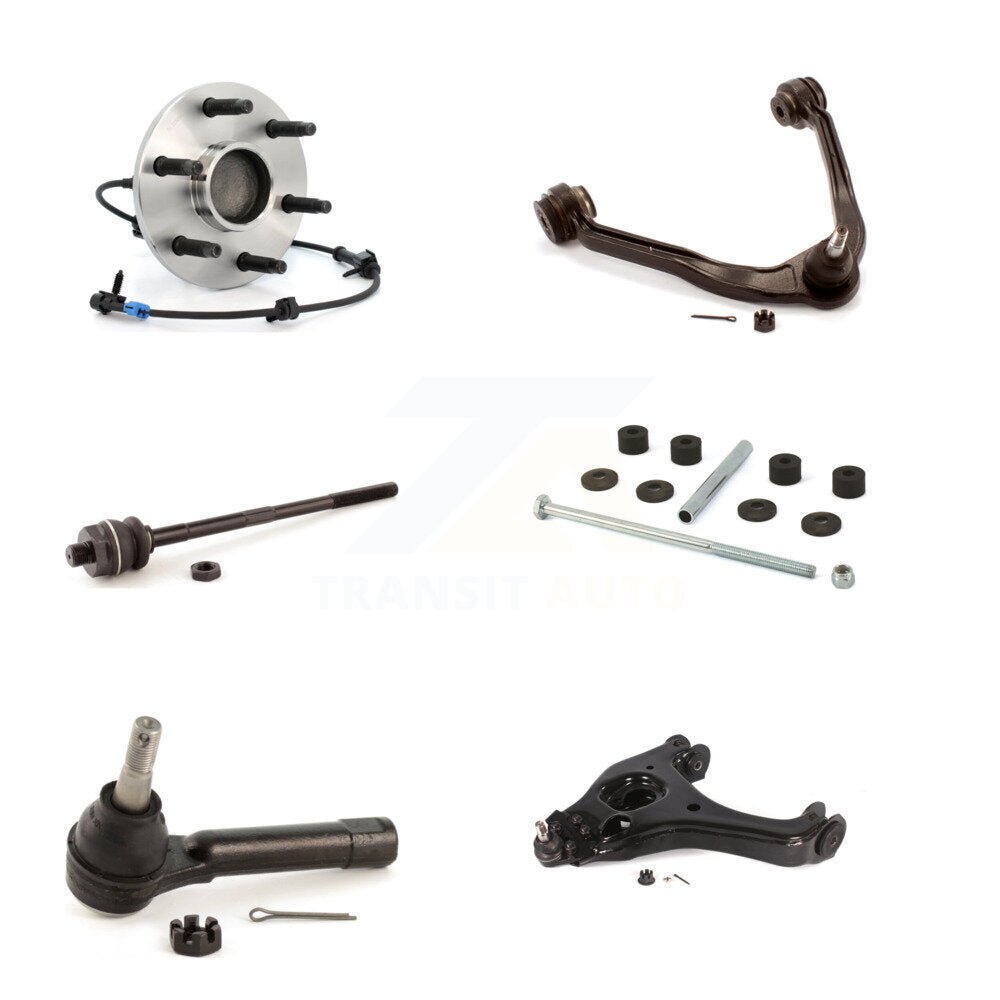 Kit de liaison de biellette de direction, roulement avant gauche, bras supérieur inférieur (6 pièces) pour Chevrolet GMC 150
