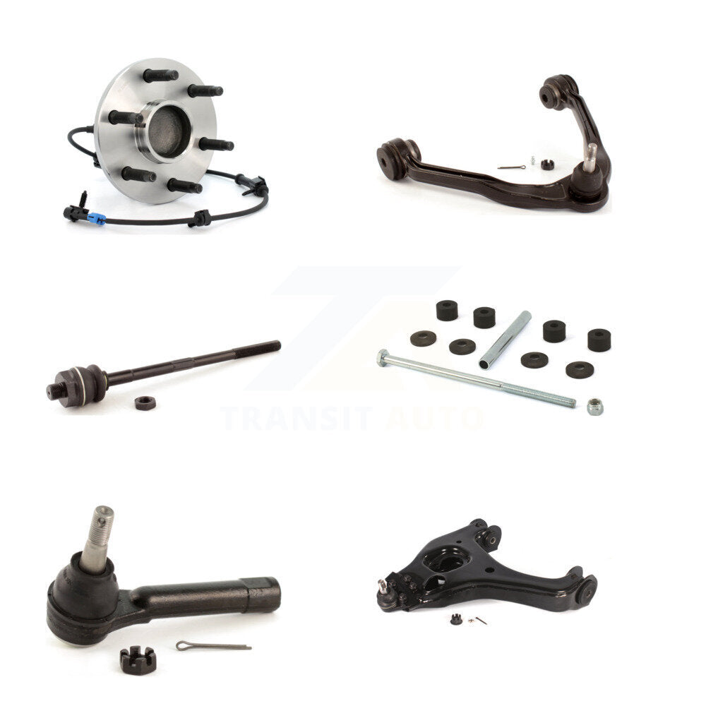 Kit de liaison de biellette de direction, roulement avant gauche, bras supérieur inférieur (6 pièces) pour Chevrolet GMC 150