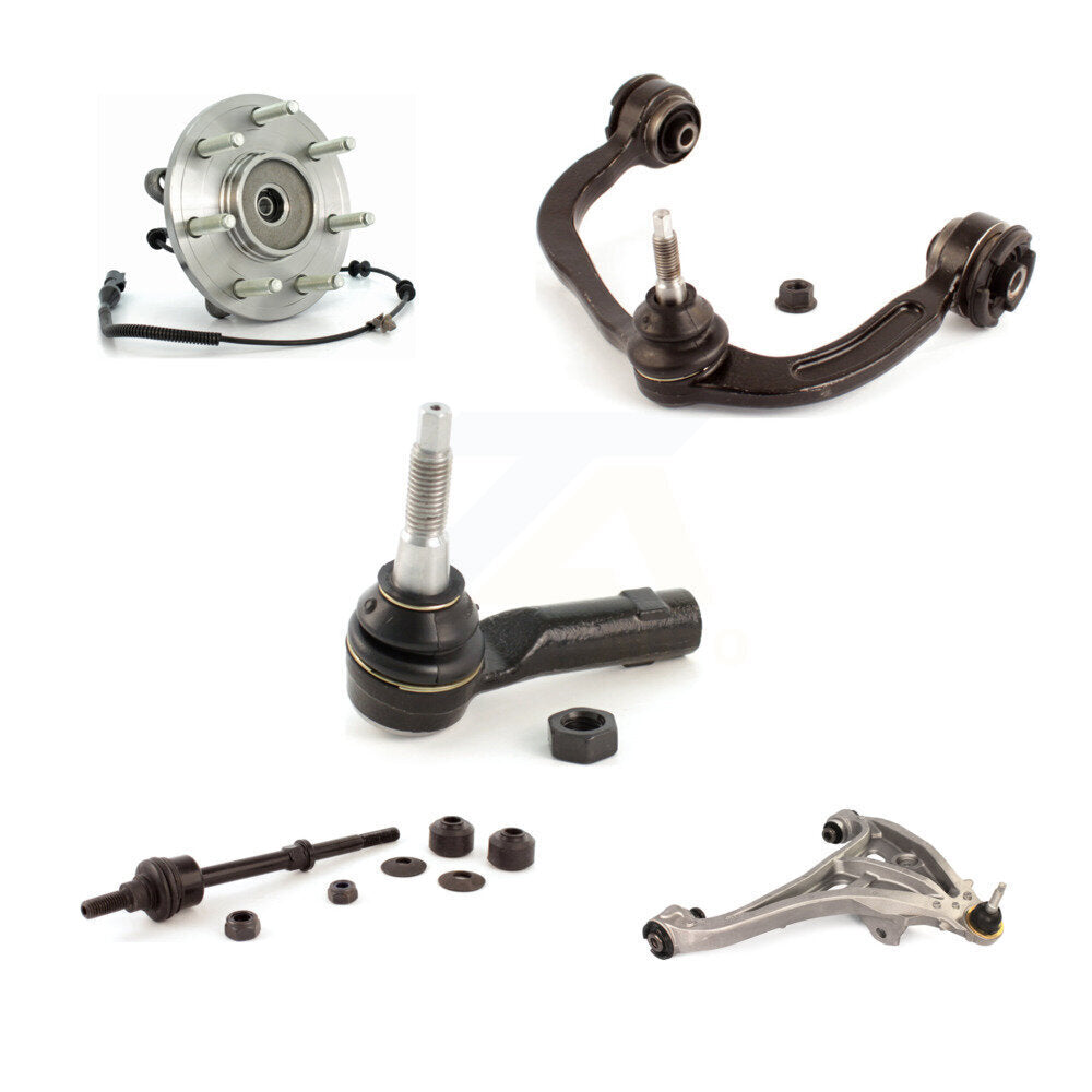 Kit de liaison de biellette de direction extérieure, bras supérieur inférieur et droit, roulement avant droit (5 pièces) pour Ford F-150
