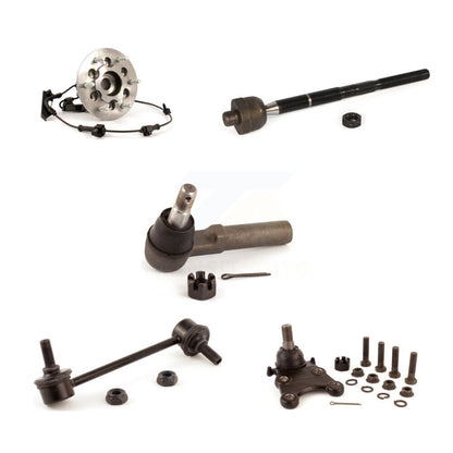 Kit de liaison de biellette de direction, roulement avant gauche, Joint à rotule inférieur (5 pièces) pour Chevrolet GMC 4W