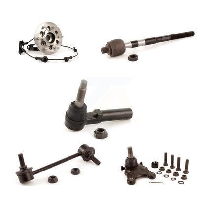 Kit de liaison de biellette de direction, roulement avant gauche, Joint à rotule inférieur (5 pièces) pour Chevrolet GMC 4W