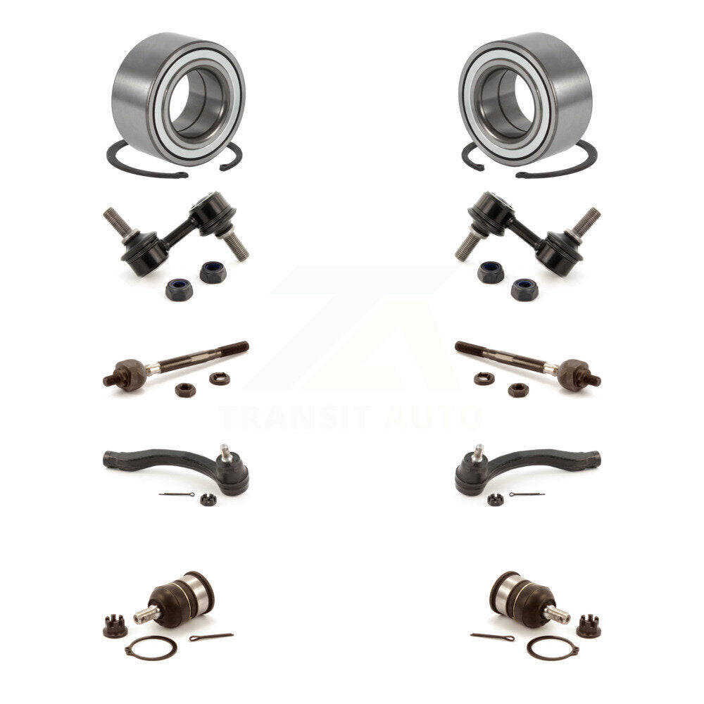Kit de liaison de biellette de direction intérieure et extérieure, roulement avant, Joint à rotule inférieur, pour Honda CR-97-01