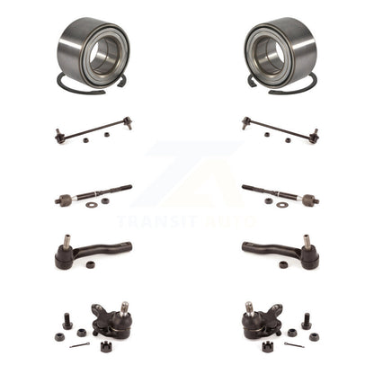 Kit de biellette de direction intérieure et extérieure de rotule inférieure de roulement avant pour Toyota Coroll