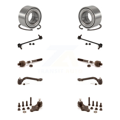 Kit de biellette de direction intérieure et extérieure de rotule inférieure de roulement avant pour Hyundai Sonat