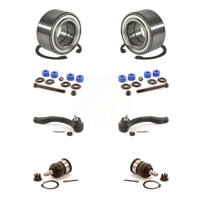 Kit de liaison d'extrémité de biellette de direction extérieure, roulement avant inférieur, Joint à rotule inférieur (8 pièces) pour Honda Civic