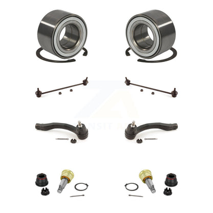 Kit de liaison de biellette de direction extérieure, roulement de roue avant, Joint à rotule inférieur (8 pièces) pour Honda Fit
