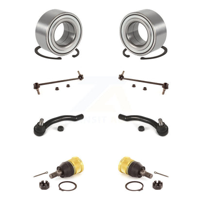 Kit de liaison de biellette de direction extérieure de rotule inférieure de roulement avant (8 pièces) pour Honda Pilot MDX
