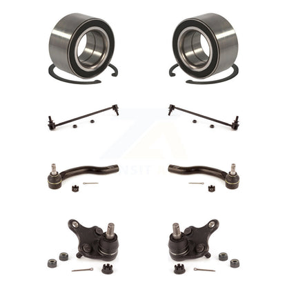 Kit de liaison de biellette de direction extérieure de rotule inférieure de roulement avant (8 pièces) pour 10 Lexus HS250h