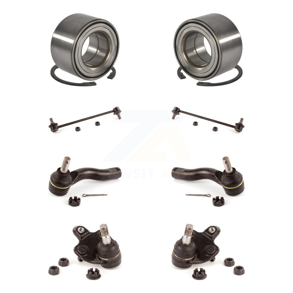 Kit de biellette de direction et de liaison extérieure de rotule inférieure de roulement avant (8 pièces) pour Scion t 05-10