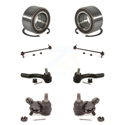 Kit de liaison de biellette de direction extérieure de rotule inférieure de roulement avant (8 pièces) pour Honda CR-12-16