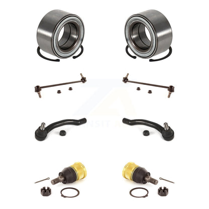 Kit de liaison de biellette de direction extérieure de rotule inférieure de roulement avant (8 pièces) pour Honda Pilot MDX