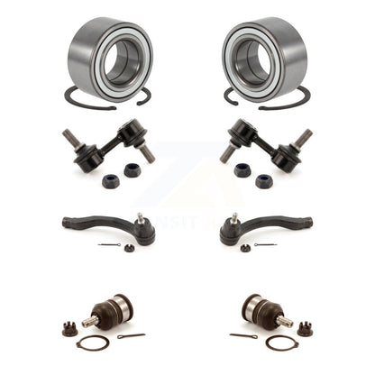 Kit de liaison de biellette de direction extérieure de rotule inférieure de roulement avant (8 pièces) pour Honda CR-97-01