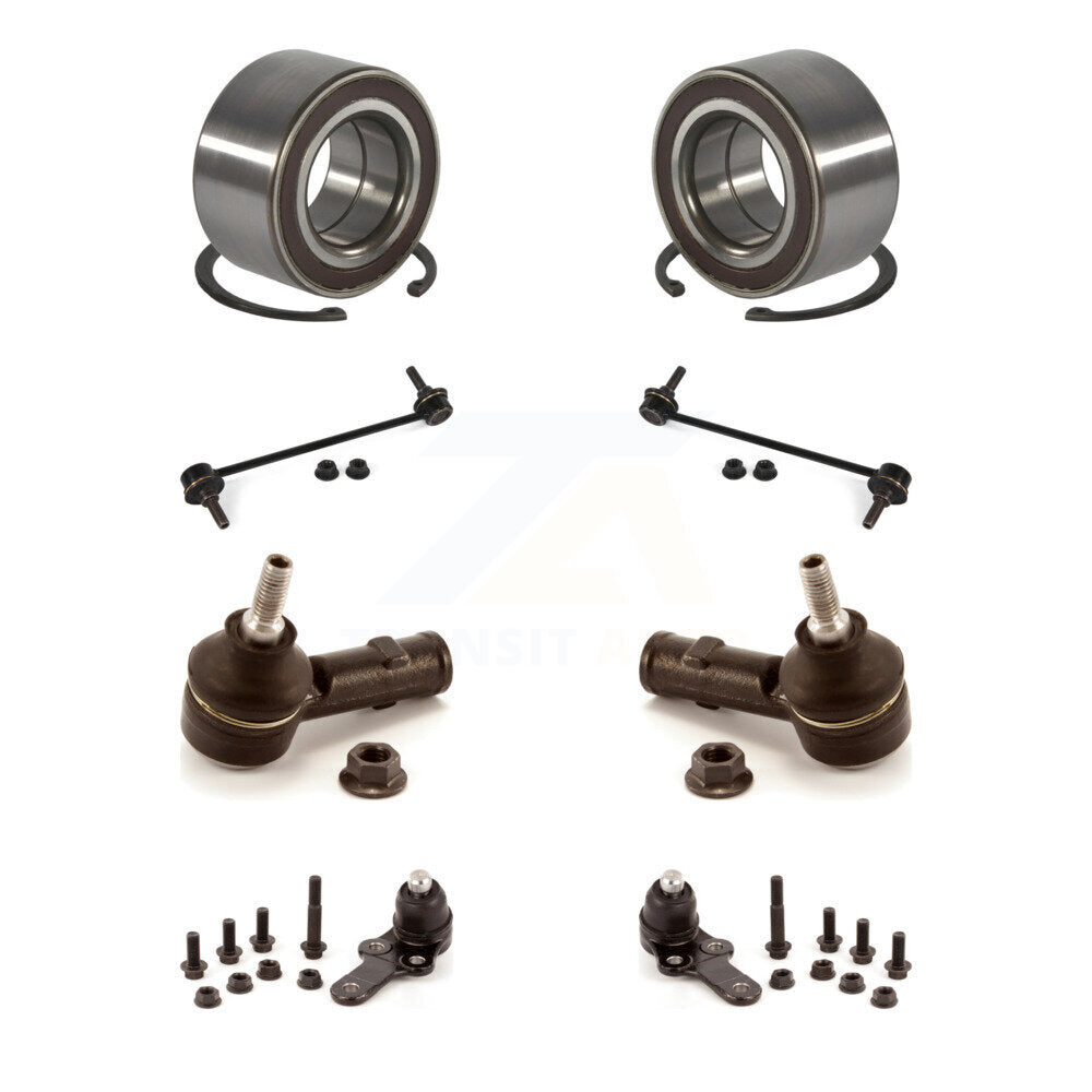 Kit de biellette de direction extérieure et de barre stabilisatrice, roulement avant inférieur, Joint à rotule inférieur, pour Ford Focus