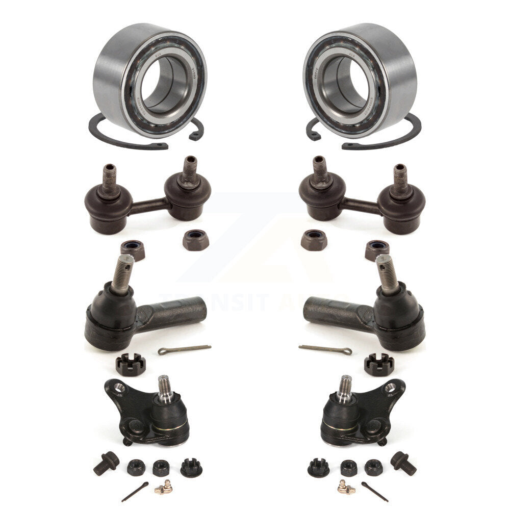 Kit de biellette de direction et de liaison extérieure, roulement avant, rotule inférieure, pour Toyota RAV4 2 portes
