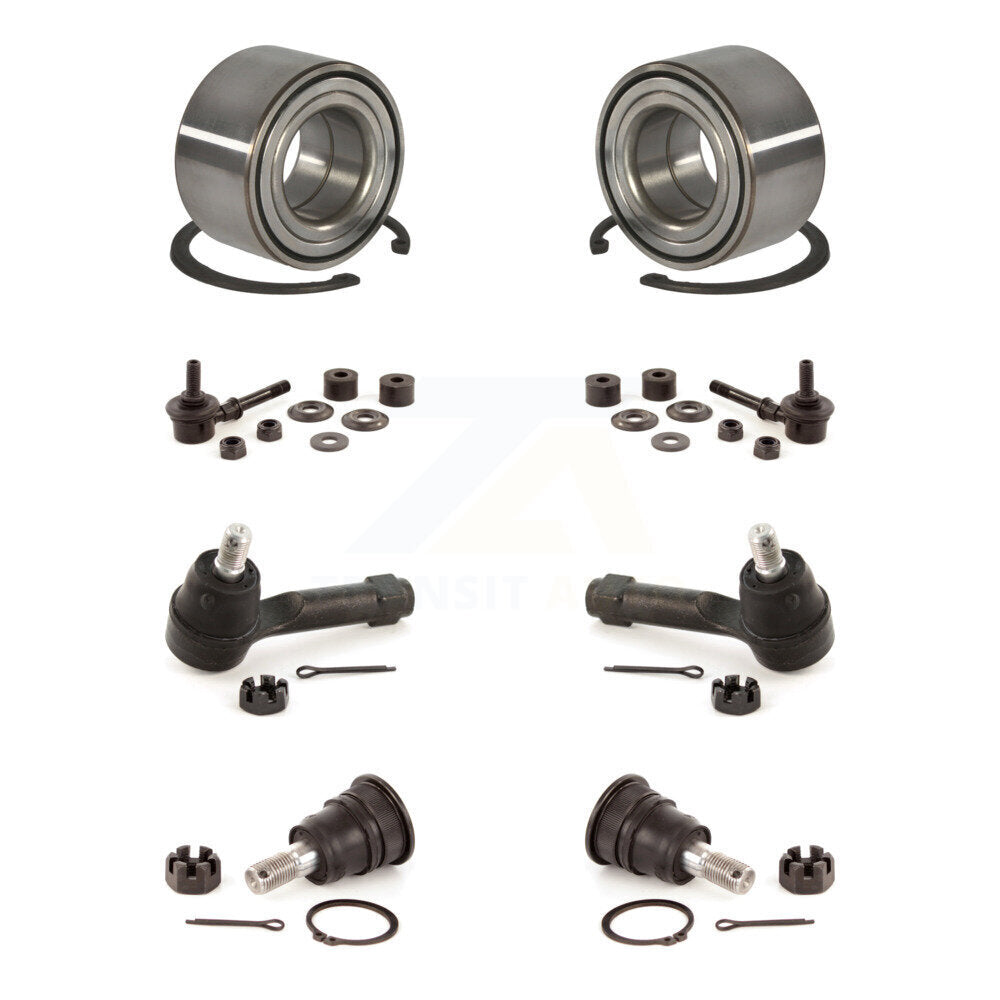 Kit de biellette de direction et de liaison extérieure de rotule inférieure de roulement avant pour Nissan Sentra 00-06