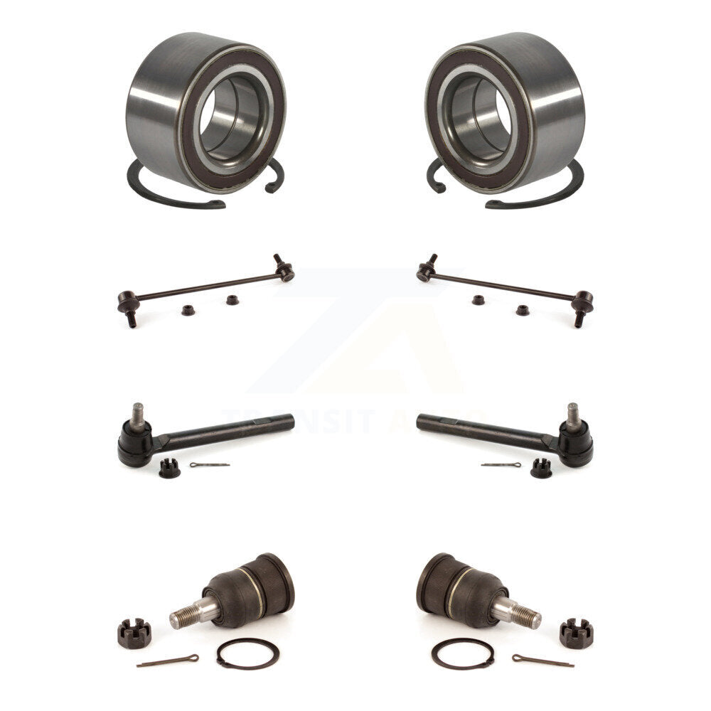 Kit de liaison de barre stabilisatrice de biellette de direction extérieure de rotule inférieure de roulement avant pour Honda Odysse