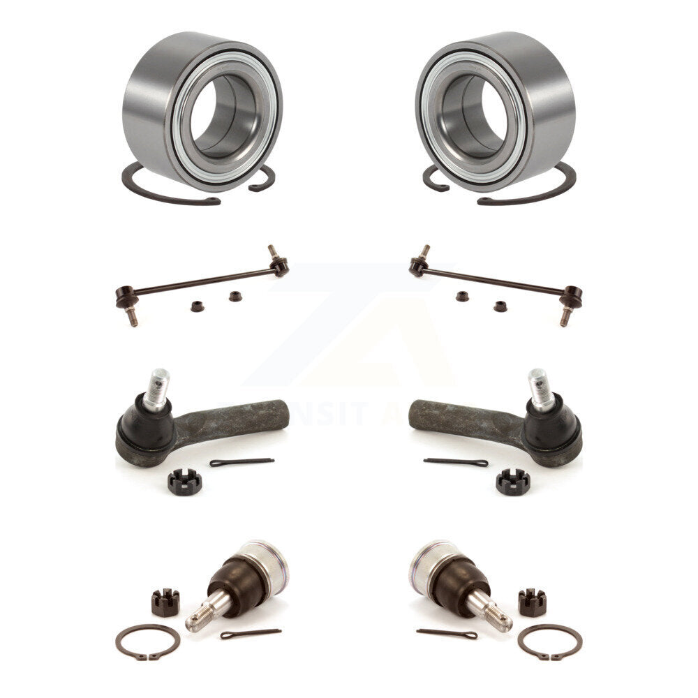 Kit de biellette de direction et de liaison extérieure de rotule inférieure de roulement avant pour Honda Odyssey 99-04
