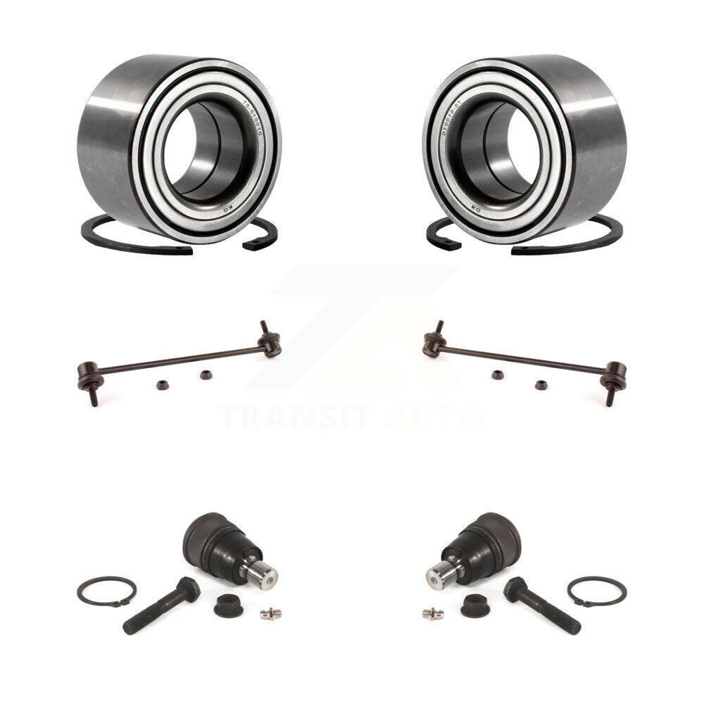 Kit de liaison à rotule inférieure et barre stabilisatrice, roulement de roue avant, pour Mazda 3