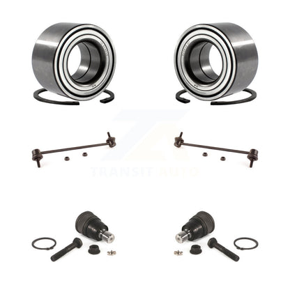 Kit de liaison à rotule inférieure et barre stabilisatrice, roulement de roue avant, pour Mazda 3