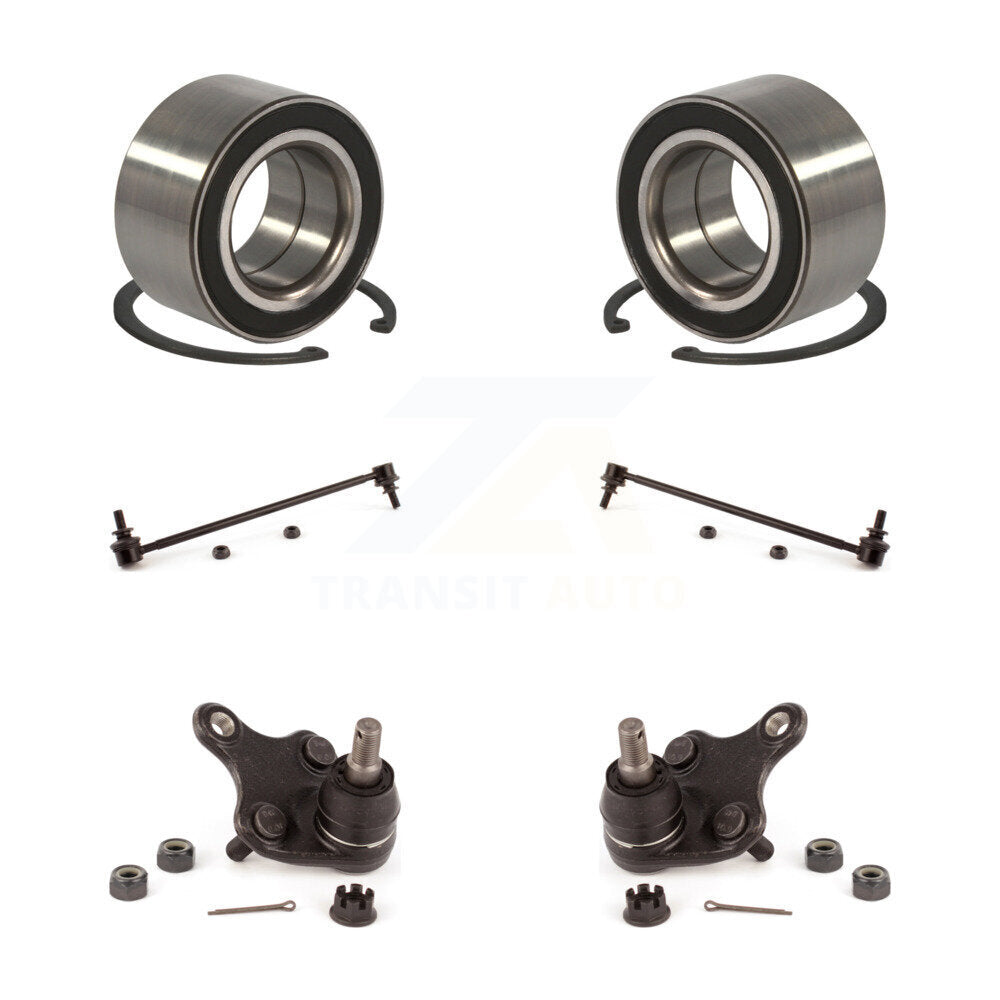 Kit de rotule inférieure de roulement de roue avant et de liaison de barre stabilisatrice pour Lexus HS250 2010