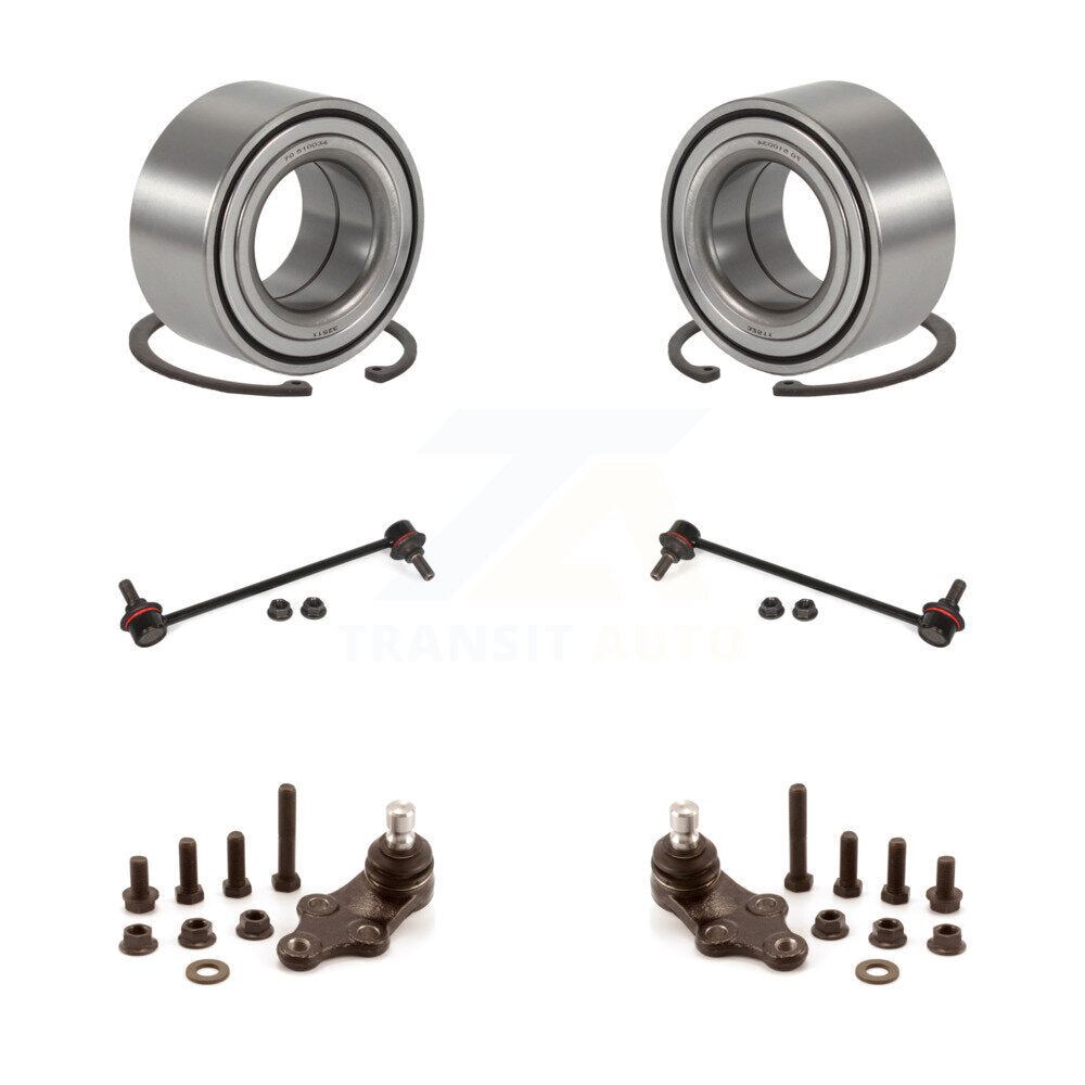 Kit de liaison de barre stabilisatrice de rotule inférieure de roulement avant, pour Hyundai Tucson Kia Sportag