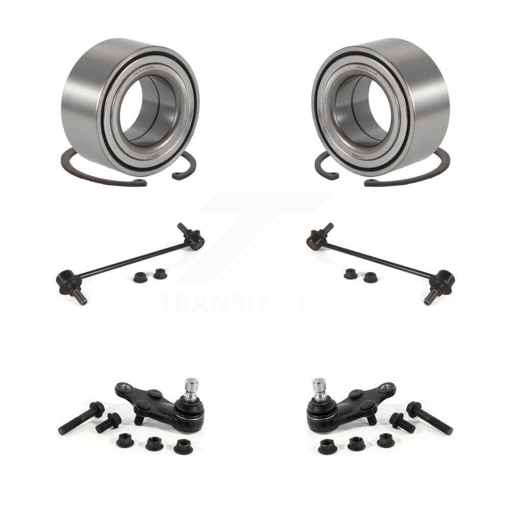 Kit de liaison de barre stabilisatrice de rotule inférieure de roulement avant, pour Hyundai Tucson Kia Sportag