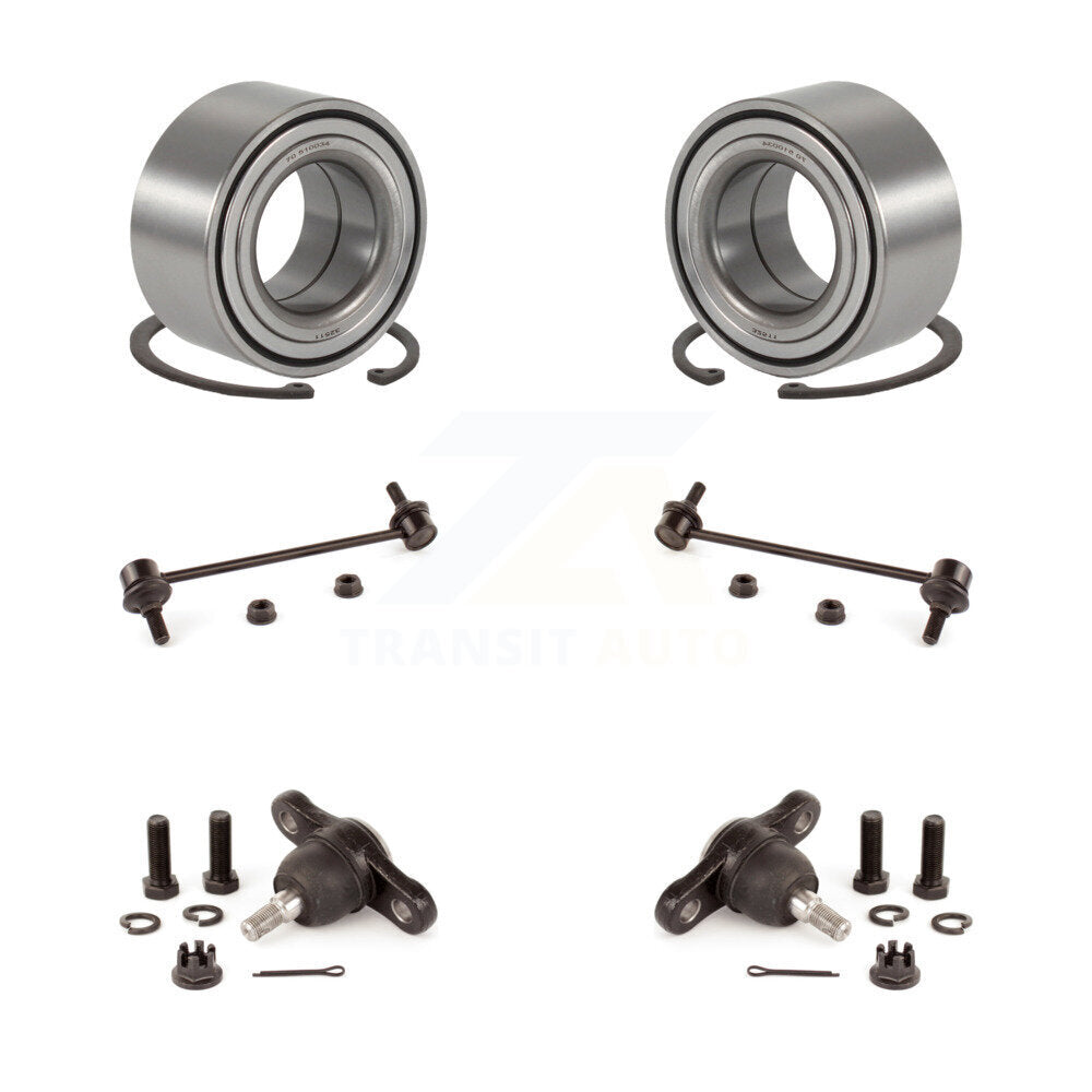 Kit de liaison de barre stabilisatrice de rotule inférieure de roulement avant, pour Hyundai Tucson Kia Sportag