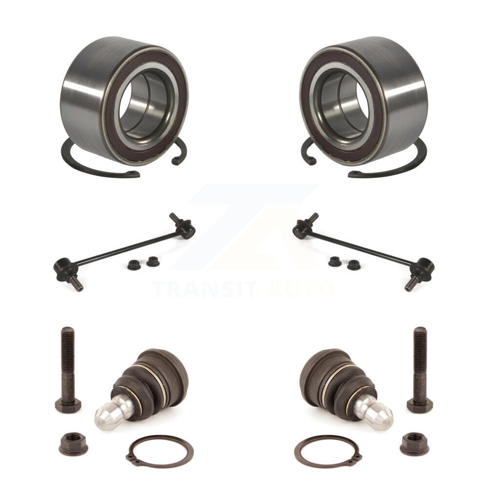 Kit de rotule inférieure de roulement de roue avant et de liaison de barre stabilisatrice pour Kia Ri 2012 – 2017