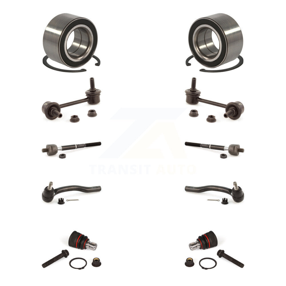 Kit de liaison de biellette de direction intérieure et extérieure, roulement avant, Joint à rotule inférieur, pour Mazda CX-07-12