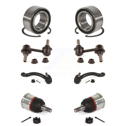 Kit de biellette de direction et de liaison extérieure de rotule inférieure de roulement avant (8 pièces) pour Acura T 09-14