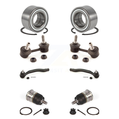 Kit de liaison de biellette de direction extérieure de rotule inférieure de roulement avant (8 pièces) pour Honda Accord TL