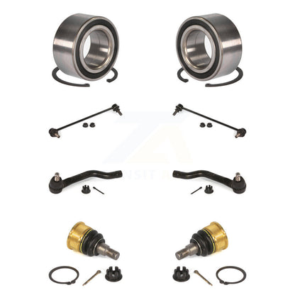 Kit de liaison de biellette de direction extérieure de rotule inférieure de roulement avant (8 pièces) pour Honda Accord TL